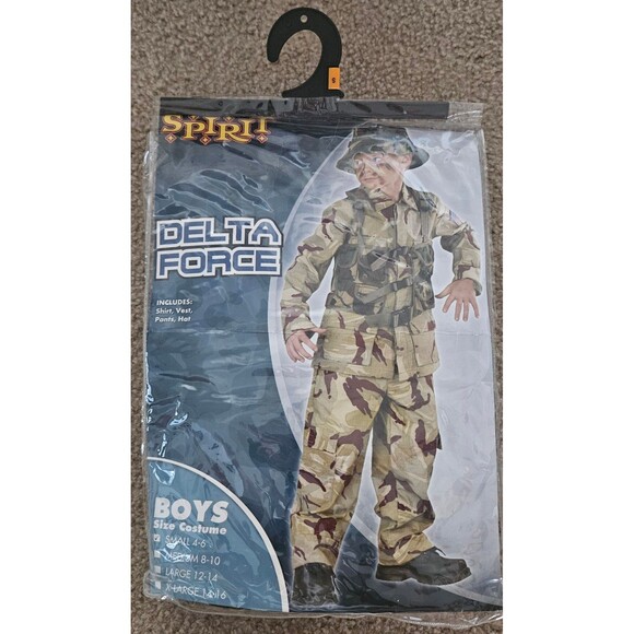 Halloween Delta Force Costume Size Small 4/6 - Picture 1 of 5